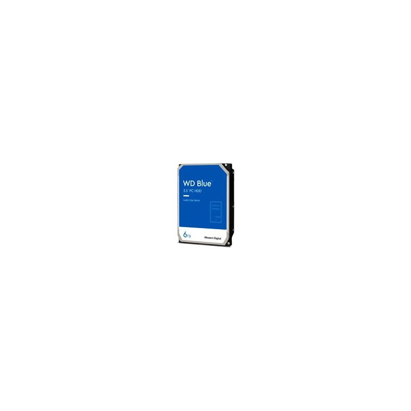 Discos Duros WESTERN DIGITAL WD60EZAX Disco Duro Western Digital BLUE WD60EZAX 6TB SATA 5400 RPM 3.5 Pulgadas Caché 256MB Veloci