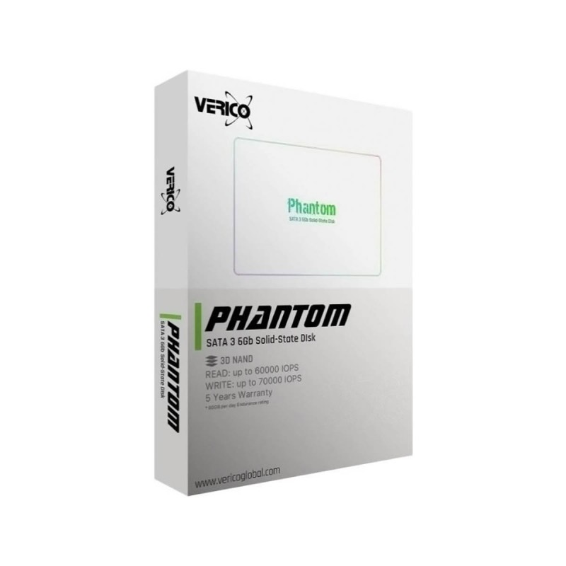 UNIDAD SSD 2.5 VERICO 240GB 1SSOP-SSBKJ3-NN PHANTOM SATA3 1SSOP-SSBKJ3-NN
