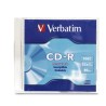 Disco VERBATIM CD-R 52X 80Min 700MB Slim Case 94776