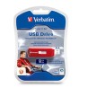 Memoria USB VERBATIM Flash 2.0 Store n Go 8GB - Rojo 95507