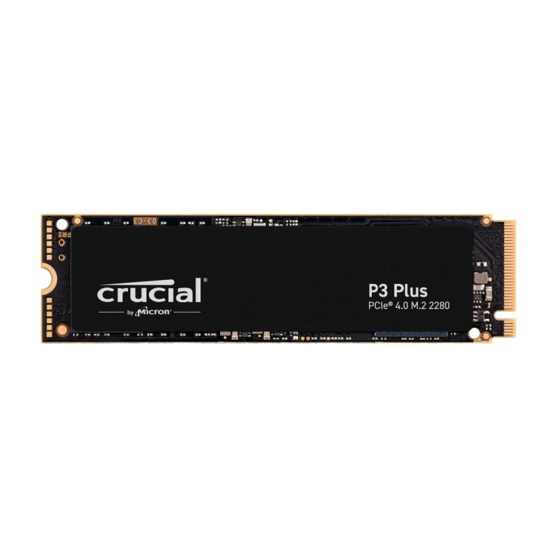 UNIDAD SSD M.2 CRUCIAL 500GB CT500P3PSSD8 P3 PLUS PCIE 4. CT500P3PSSD8