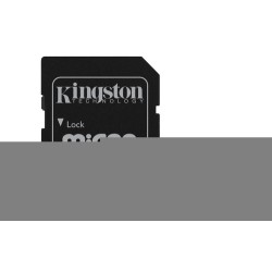 Memoria Kingston Micro SDXC Canvas Go Plus 64GB UHS-I U3 V30 A2 Clase 10 C/Adaptador SDCG3/64GB