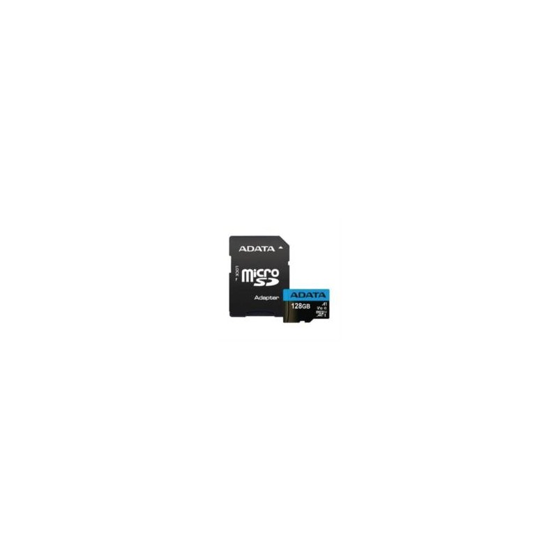 Memoria Micro SD Adata SDXC UHS-1 U1 128 GB Clase 10 Color Azul AUSDX128GUICL10A1-RA