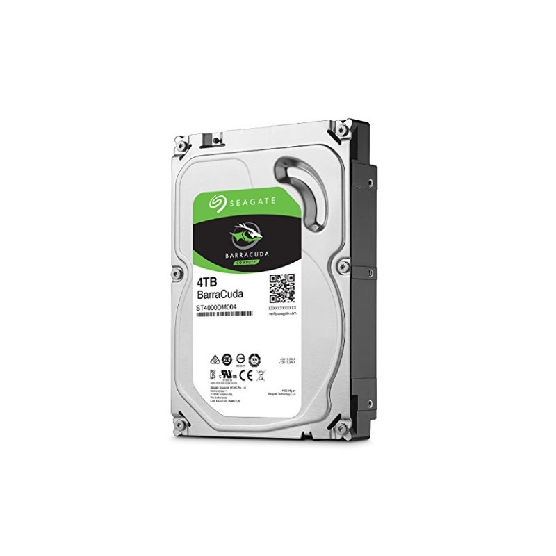 Disco Duro Seagate Barracuda 4TB 3.5 5400RPM SATA lll 6Gbit/s Caché 256MB para PC ST4000DM004
