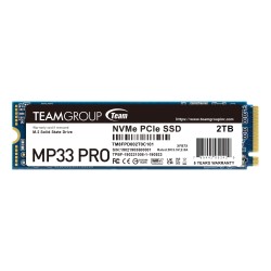 UNIDAD SSD M.2 TEAMGROUP 2TB TM8FPD002T0C101 TEAM MP33 PRO PCI GEN3X4 22803500MB/S