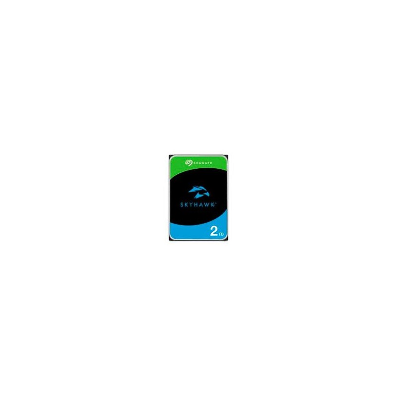 Disco Duro Interno Seagate SkyHawk 2TB 3.5 5400RPM SATA lll 6Gbit/s Cache 256MB 1-8 Bahias para Videovigilancia ST2000VX017