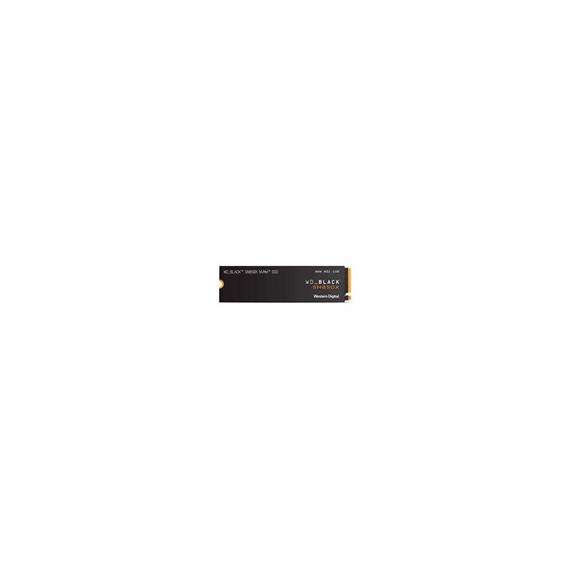 SSD Interno Western Digital Black SN850X 1TB M.2 2280 PCle 4.0 NVMe Lect 7300/6300 MBs para Windows y PS5 sin Disipador WDS100T2