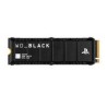SSD Interno Western Digital Black SN850P 1TB M.2 NVMe PCIe 4.0 Lect 7300/6300 MBs con Disipador para Consola PS5 WDBBYV0010BNC-W
