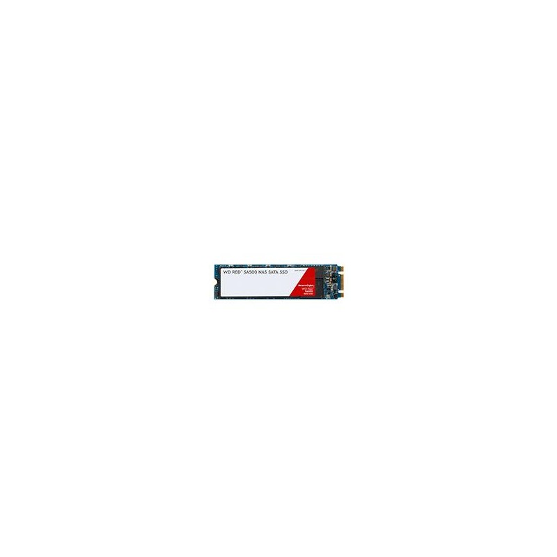SSD Interno Western Digital Red SA500 500GB M.2 2280 SATA lll Lect 560/530 MBs 3D NAND para NAS WDS500G1R0B