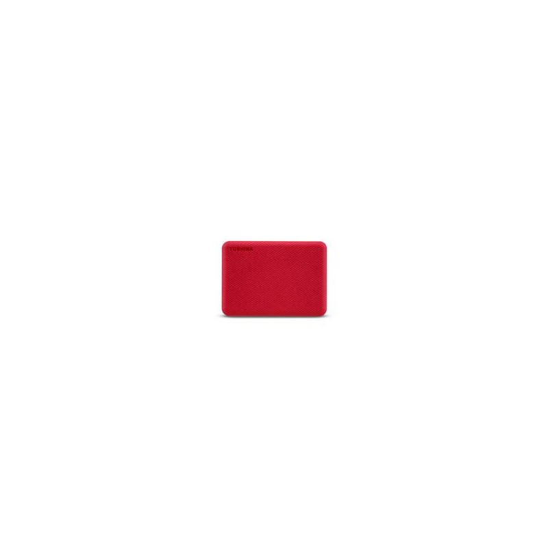 DISCO DURO EXTERNO TOSHIBA CANVIO ADVANCE NEW V10 1TB USB 30 ROJO HDTCA10XR3AA