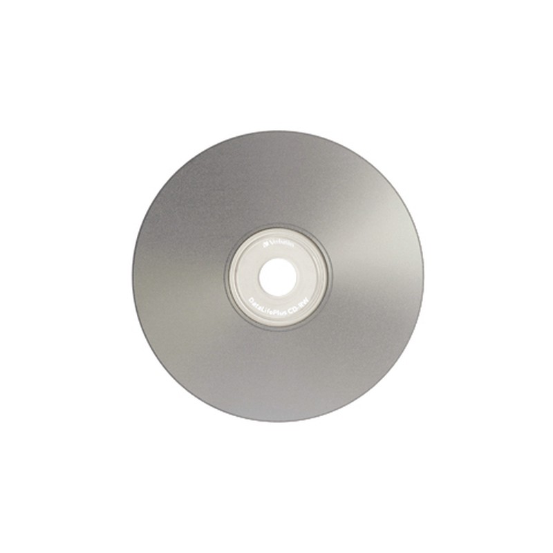 Disco VERBATIM CD-RW 4X Plateado Imprimible 95159