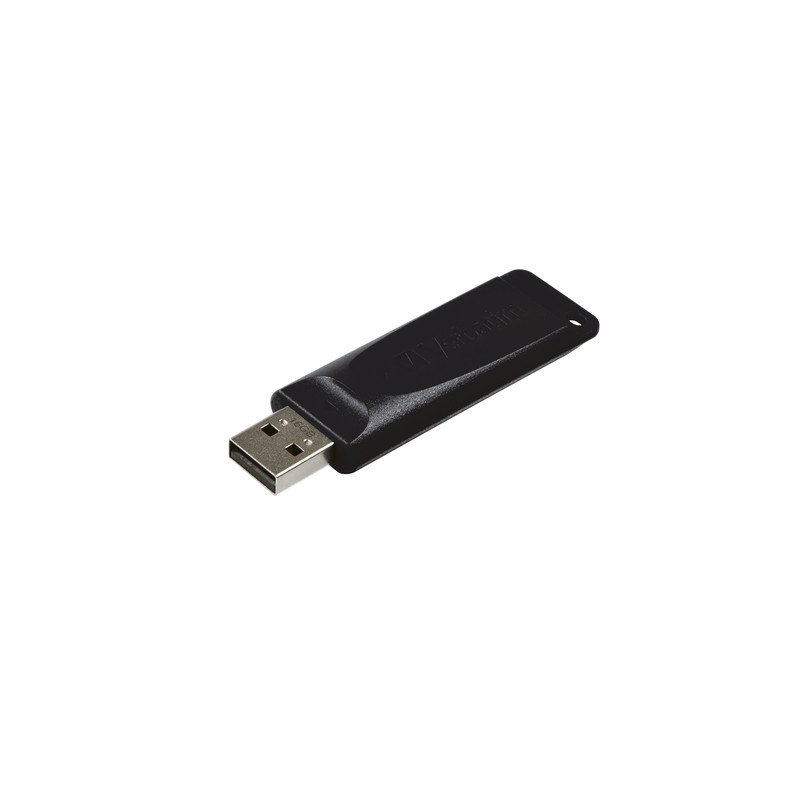 Memoria USB VERBATIM Flash 2.0 Slider 16GB - Negro 98696