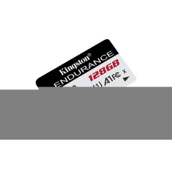Tarjeta MicroSD Kingston High-Endurance 128 GB 95R/45W C10 A1 UHS-I SDCE/128GB