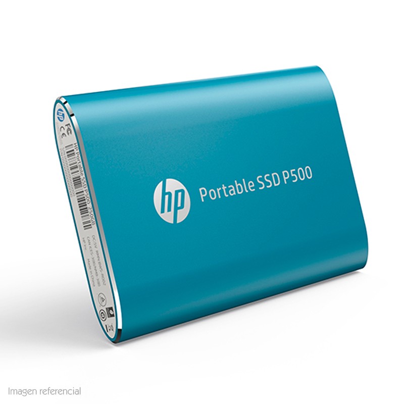 SSD HP P500 Unidad Ssd Externo HP P500 Azul 1TB 1F5P6AA USB-C 3.1 Gen2