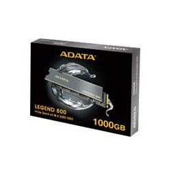 Unidad De Estado Sólido ADATA LEGEND 800 Unidad De Estado Sólido ADATA LEGEND 800 1TB PCIe Gen4x4 M.2 2280 Con Disipador De Alum