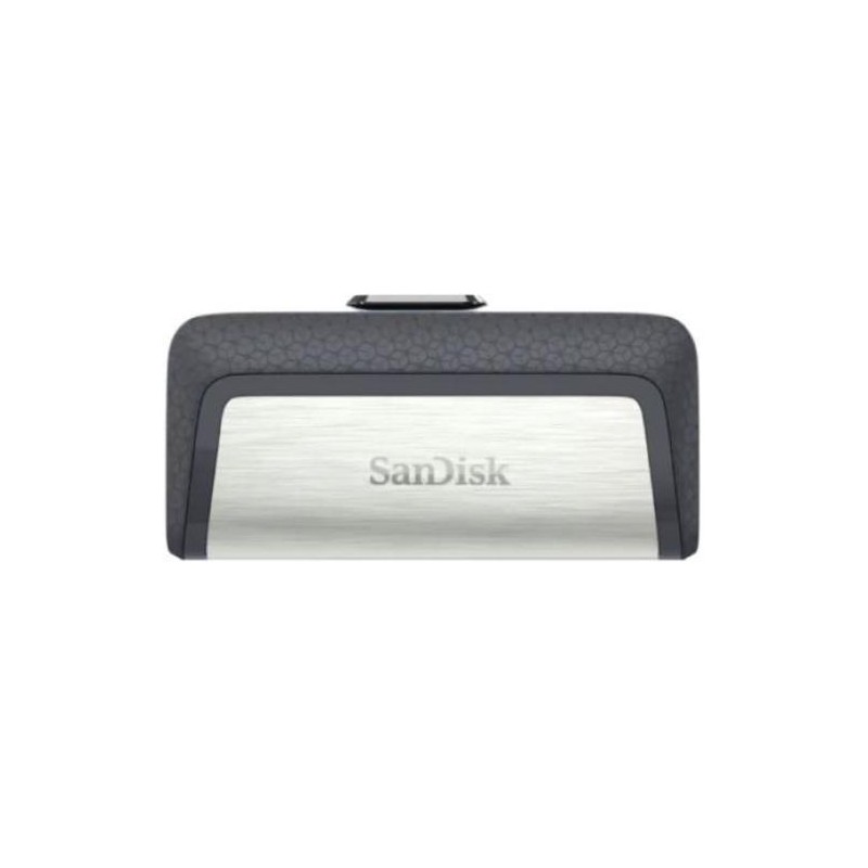 Memoria USB SanDisk Flash Ultra Dual Drive 64GB USB 3.0 USB Type-A Type-C Color Plata SDDDC2-064G-G46 SDDDC2-064G-G46